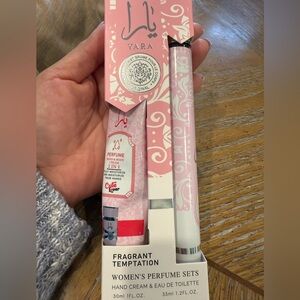 Yara Pink Perfume and Lotion Set by Lattafa